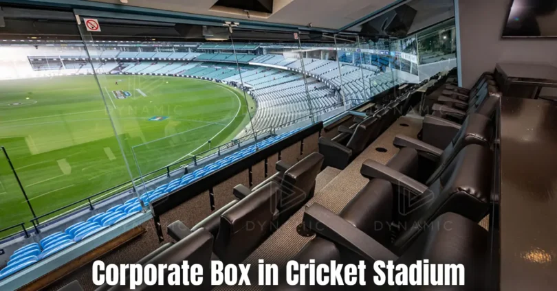 corporate box in cricket stadium