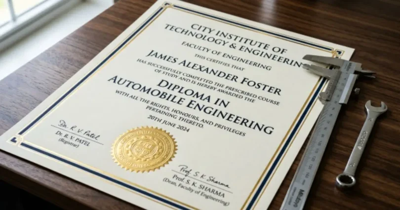diploma in automobile engineering