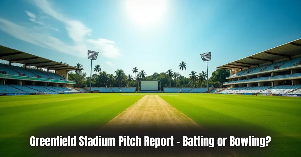 Greenfield Stadium Pitch Report Batting or Bowling?