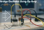 wien bridge oscillator using op amp